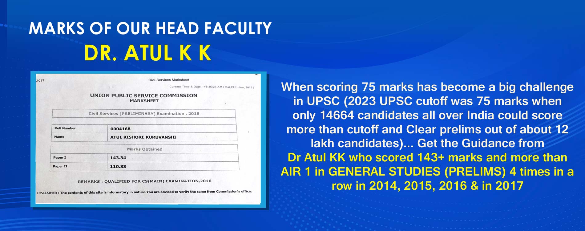 Dr Atul KK
